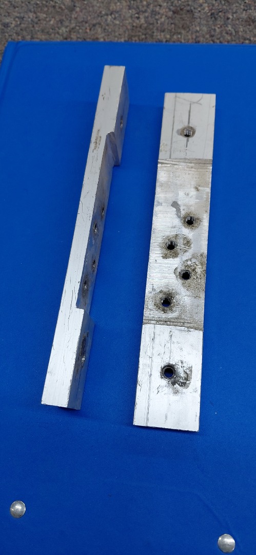 HINGE BACKING PLATE FOR ALUMINUM 