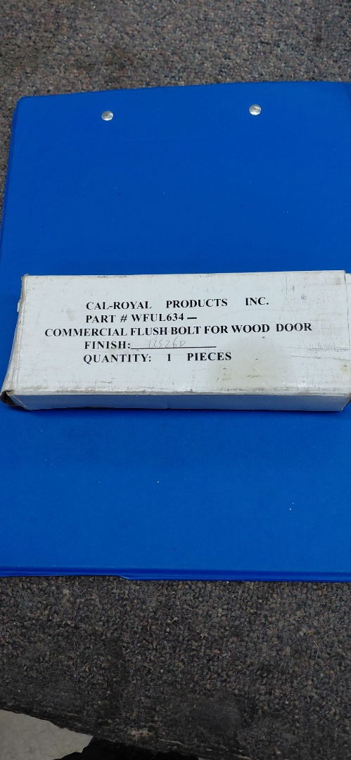 COMMERCIAL FLUSH BOLT 