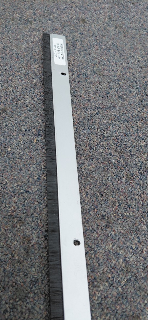 WEATHER STRIP DOOR BOTTOM 53"X 1 1/4"