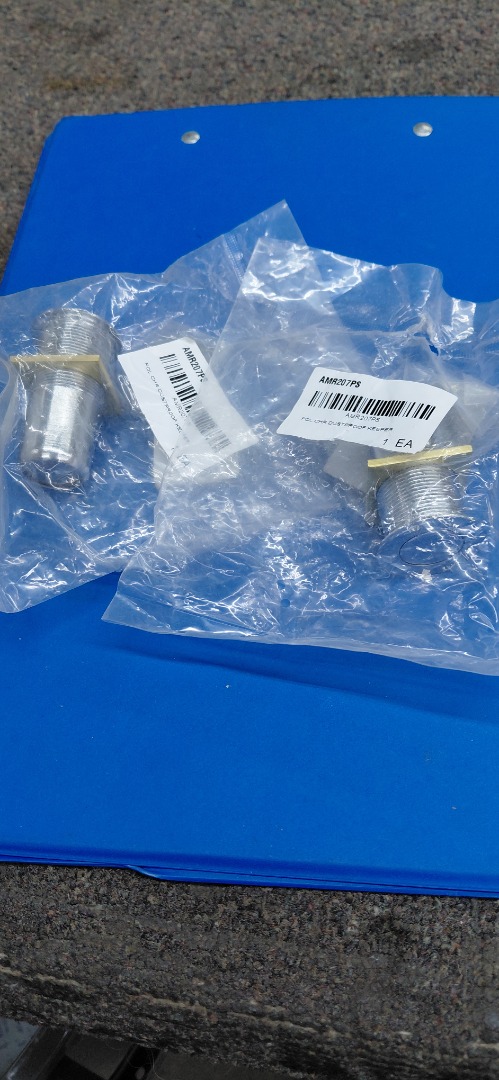  SECURITY GRILLE PIN.POL.CHR. DUSTPROOF KEEPER AMR207PS