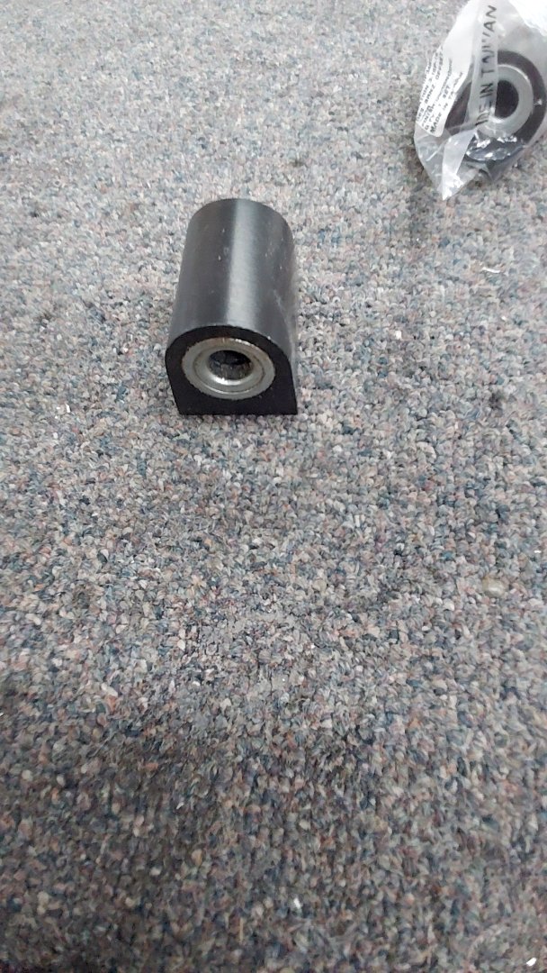 DES: Bronze Offset Pivot Bottom Door 