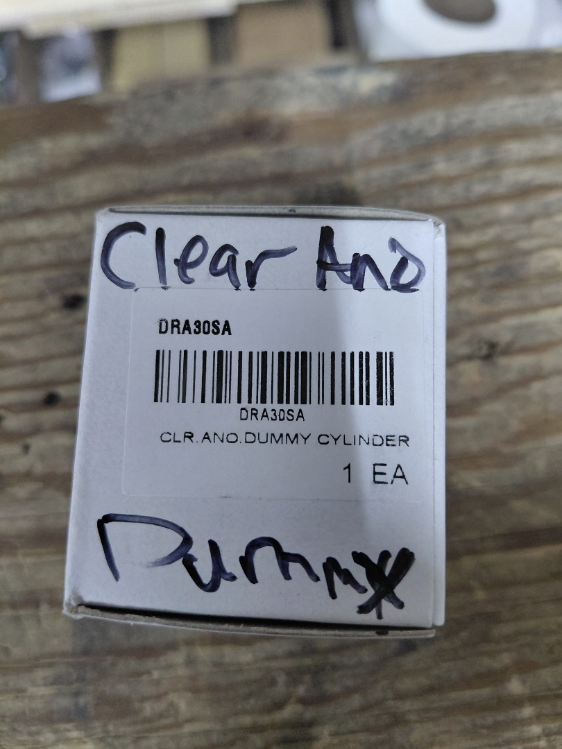 CLR AND DUMMY CYLINDER