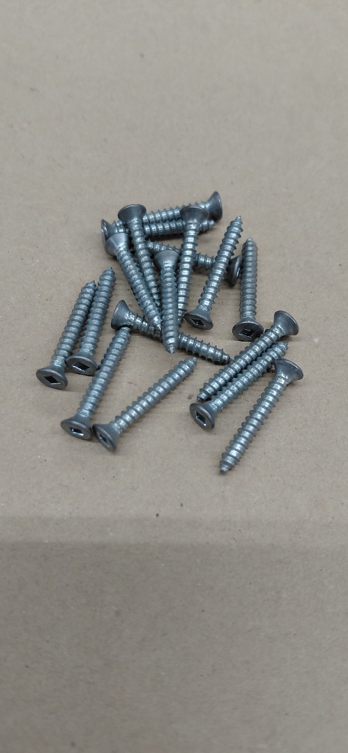 #6-1" WOOD FLAT-HEAD ROBERTSON SCREWS 