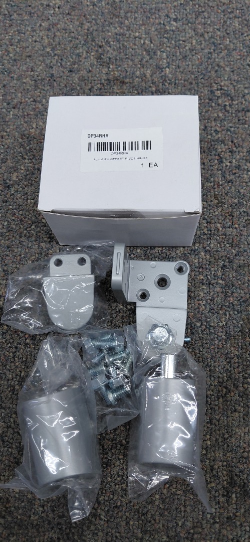 ALUM.RH OFFSET PIVOT HINGE OP34RHA