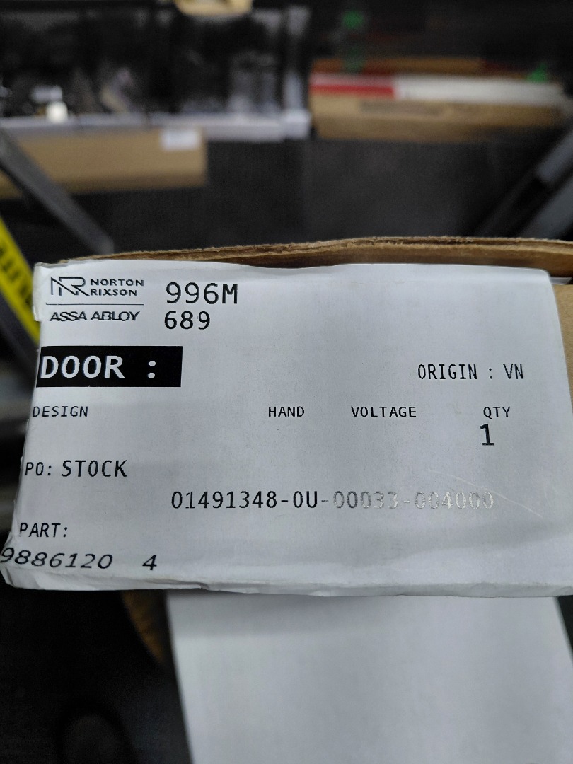 NORTON RIXSON ASSA ABLOY 