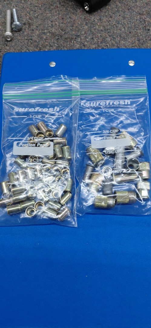 ASSORTER SIZES THRU-BOITS