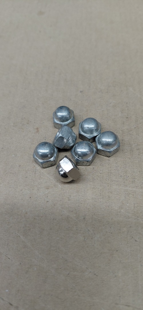 ACORN CAP NUT#12, 18 US THREAD PITCH.