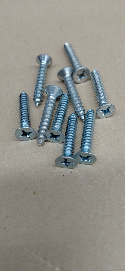 #12- 1 1/2" FLAT HEAD COUNTERSUNK PHILLIPS HEAD 