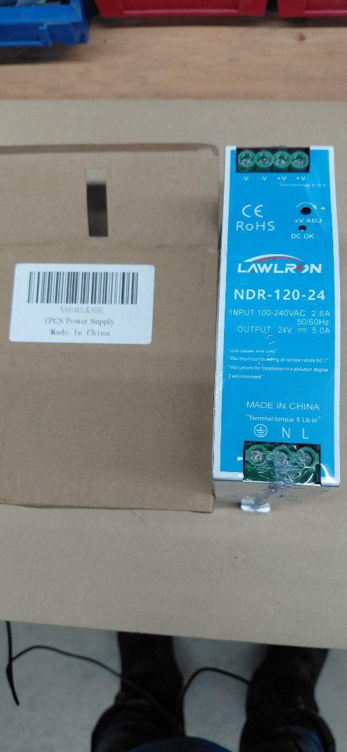 POWER SUPPLY NDR-120-24,  X004ULK95H 