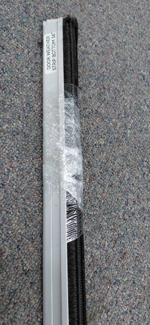 DOOR WEATHER STRIP BOTTOM 36"