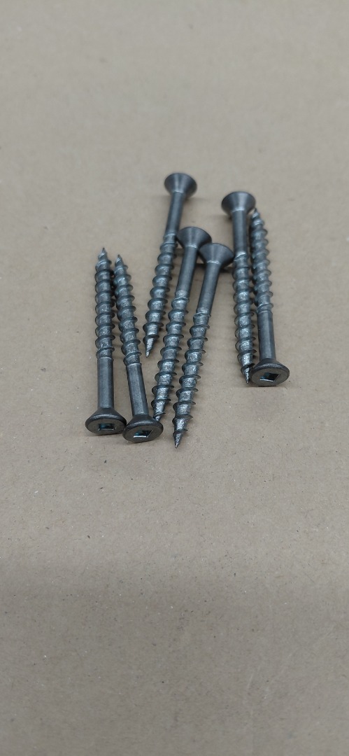 #8-2" WOOD FLAT-HEAD ROBERTSON SCREWS 